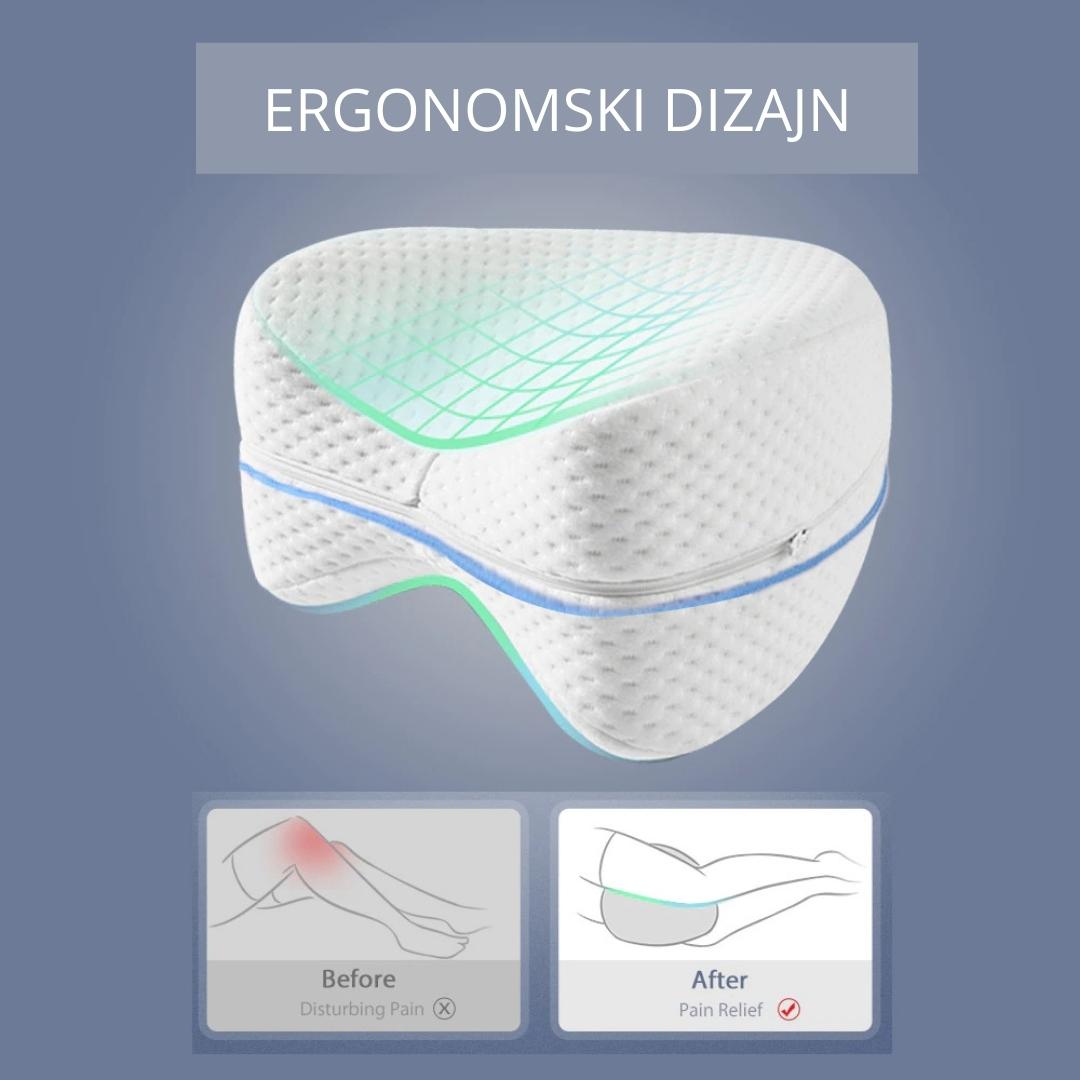 CONTOUR ORTOPEDSKI JASTUK ZA NOGE - 2 KOMADA