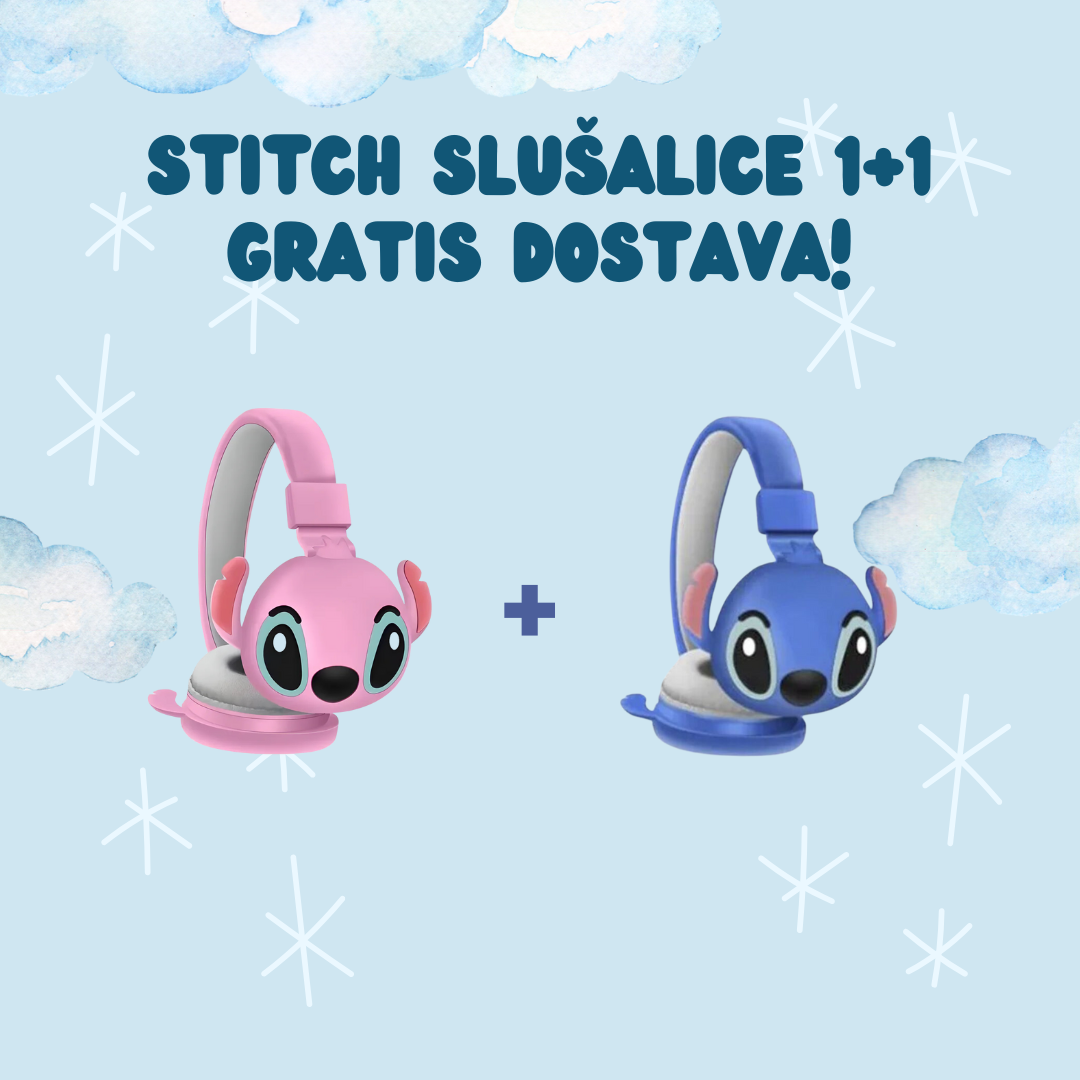 STITCH Slušalice 1+1 Ponuda + GRATIS DOSTAVA!